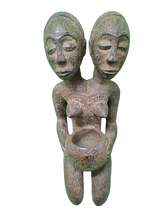 Load image into Gallery viewer, Luba Twins statue
