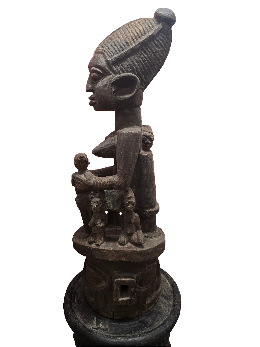 Yoruba maternity statue